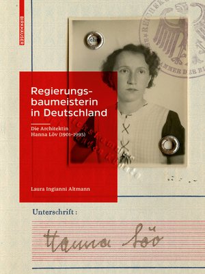 cover image of Regierungsbaumeisterin in Deutschland
